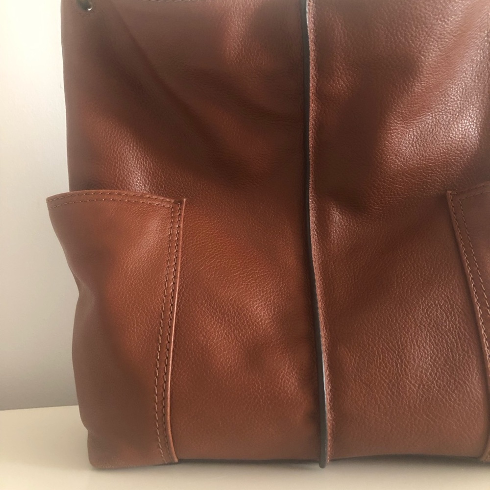 Fossil leather purse